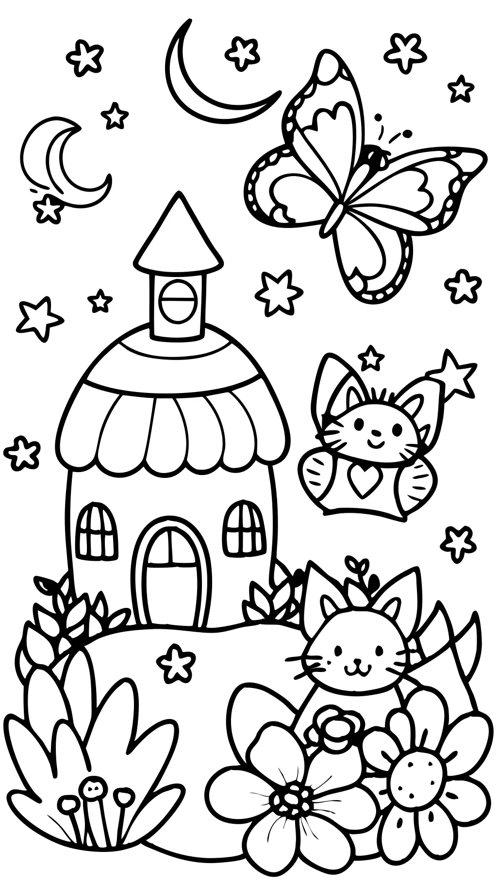 coloring pages for little girls